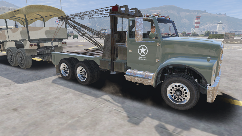 military towtruck fort zancudo style[4k]